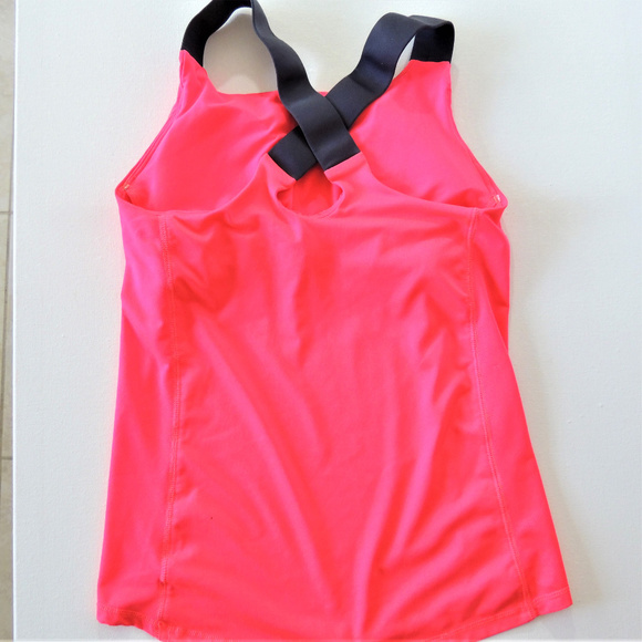 Champion Tops - Champion Duodry Womens Tank Top Neon Red Size S